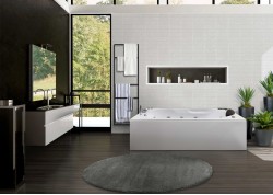 Bañera rectangular con faldones ARIZONA