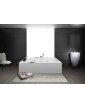 Bañera rectangular con faldones ONIX