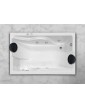 Bañera rectangular 160x110/120 cm sistema básico MICHIGAN