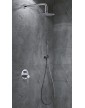Ducha empotrada serie MILAN pared cromo