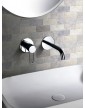 Grifería empotrada lavabo serie MILAN cromo-ambiente