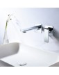 Grifería empotrada lavabo serie FUJI cromo-ambiente