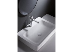Grifería monomando lavabo serie OLIMPIA cromo ambiente