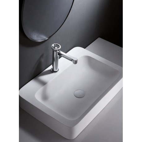 Grifería monomando lavabo serie OLIMPIA cromo ambiente