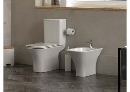 Inodoro a suelo serie KOA salida horizontal ambiente