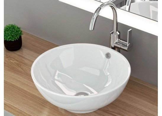Lavabo sobre encimera AIKA blanco