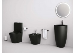 Conjunto sanitario BOLONIA negro mate