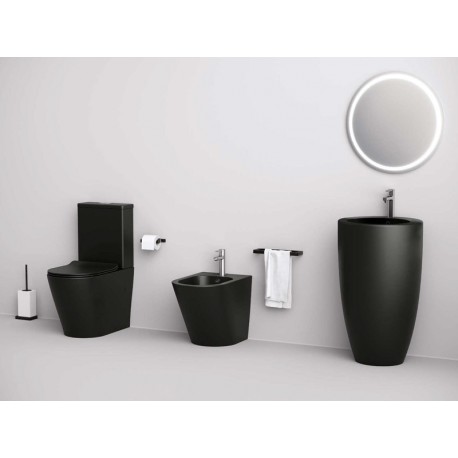 Conjunto sanitario BOLONIA negro mate