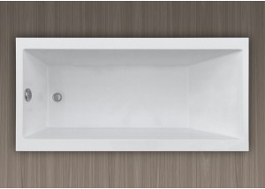 Bañera sin hidromasaje 165x80 rectangular ONIX