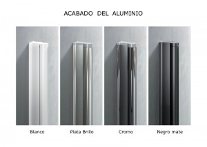 Acabados aluminio MILOS