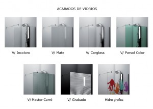 Acabados paneles mampara plegable LÚGA