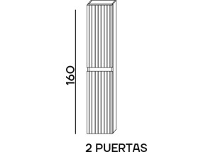 Medidas mueble auxiliar