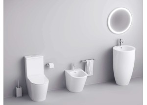 Conjunto sanitario BOLONIA blanco mate