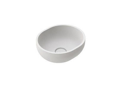 Lavabo de resina ovalado diam. 35