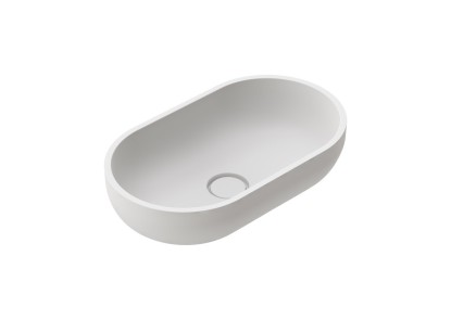 Lavabo de resina ovalado 60x35x15 LENON