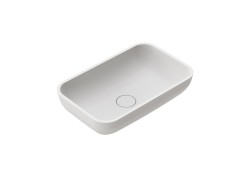 Lavabo de resina rectangular 60x38x15 LIKA