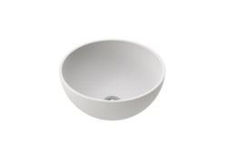 Lavabo de resina redondo 38x38x15,3 LUSH