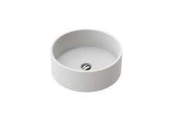 Lavabo de resina redondo 42,60x15,2 SIA