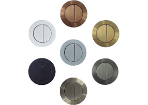 Pulsador colores para inodoro de tanque bajo
