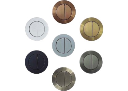 Pulsador colores para inodoro de tanque bajo