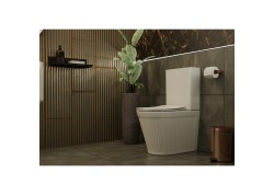 Inodoro a suelo serie BECA blanco salida horizontal ambiente