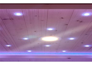 ST-3010 Sauna tradicional de vapor ,  iluminación efecto techo estrellado.