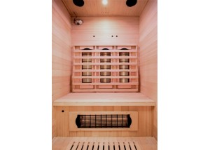 Sauna Infrarrojos SI-2030, detalle del interior