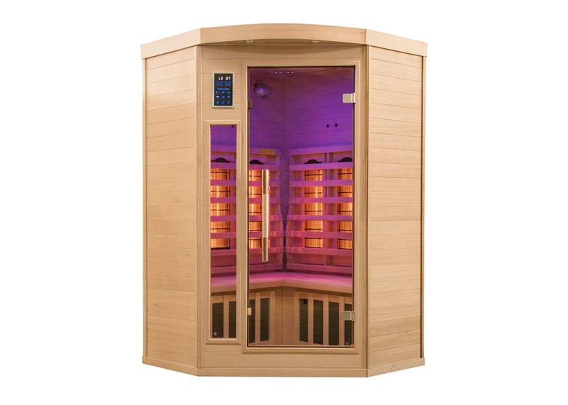 Sauna Infrarrojos SI-2030C de 2 o 3 plazas