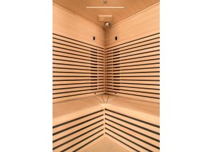 SI-3000C Sauna de infrarrojos esquinera interior