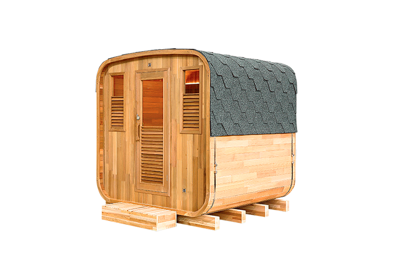 Sauna exterior tradicional de vapor SE-6000