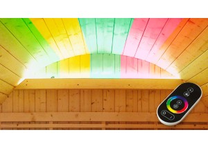 Sauna exterior SE-6020 con  cromoterapia