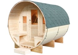 Sauna exterior tradicional de vapor SE-6020