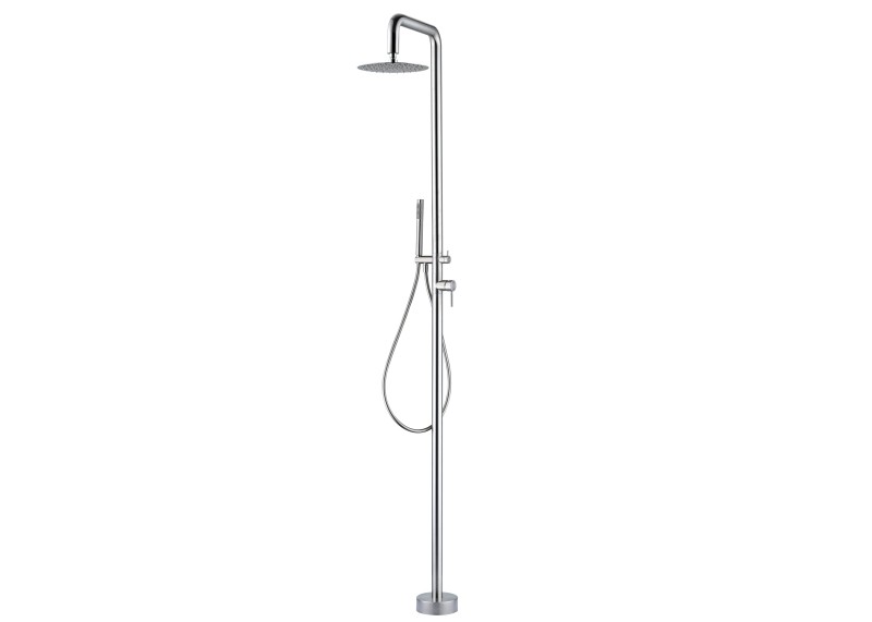 Ducha exterior acero inox. cromada serie FLORIDA