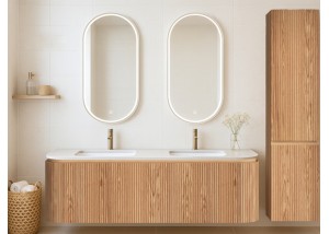 Mueble auxiliar de baño BALI 160 cm moderno para almacenamiento